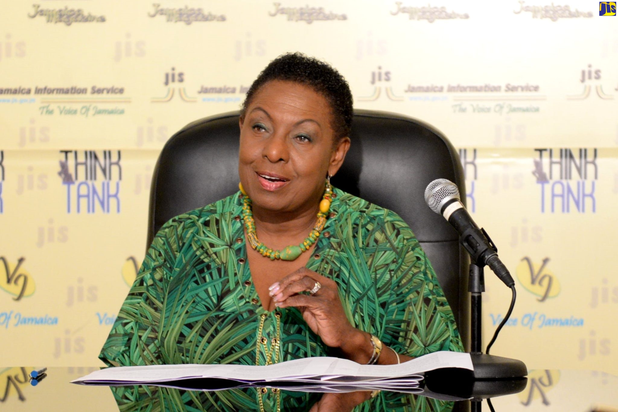 Minister of Culture, Gender, Entertainment and Sport, Hon. Olivia Grange.