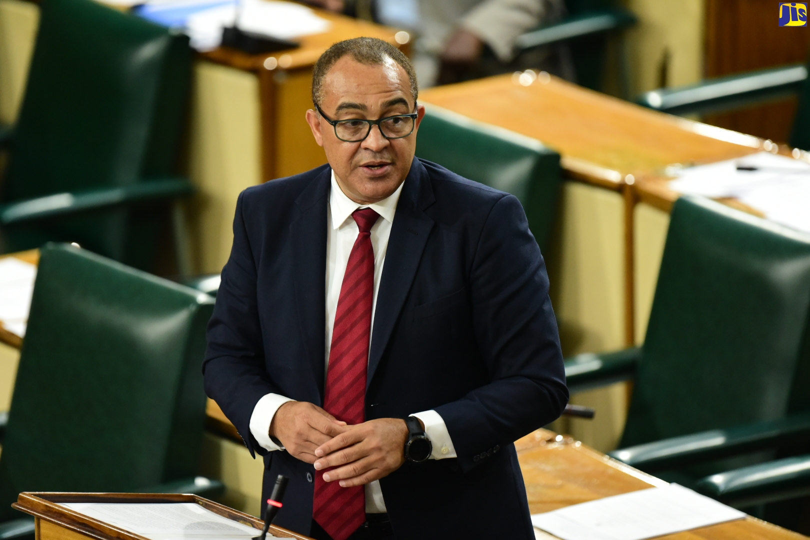 Minister of Health and Wellness, Dr. the Hon. Christopher Tufton, speaking during the sitting of the House of Representatives on September 6.