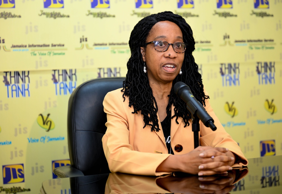 Chief Corporate Communications Officer at Tax Administration Jamaica (TAJ), Meris Haughton.