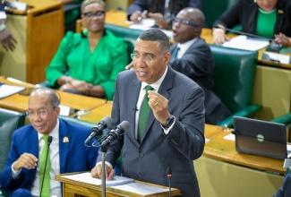 Prime Minister, Dr. the Most Honourable Andrew Holness, makes his contribution to the 2025/26 Budget Debate in the House of Representatives on Thursday (March 20).

 