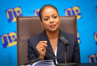 Minister of Legal and Constitutional Affairs, Hon. Marlene Malahoo Forte, is reminding Jamaicans that the Referendum will not happen at the same time as the General Election. The Minister was speaking at a JIS Think Tank, today (March 19), at the agency’s Television Department, 5-9 South Odeon Avenue in Kingston.

