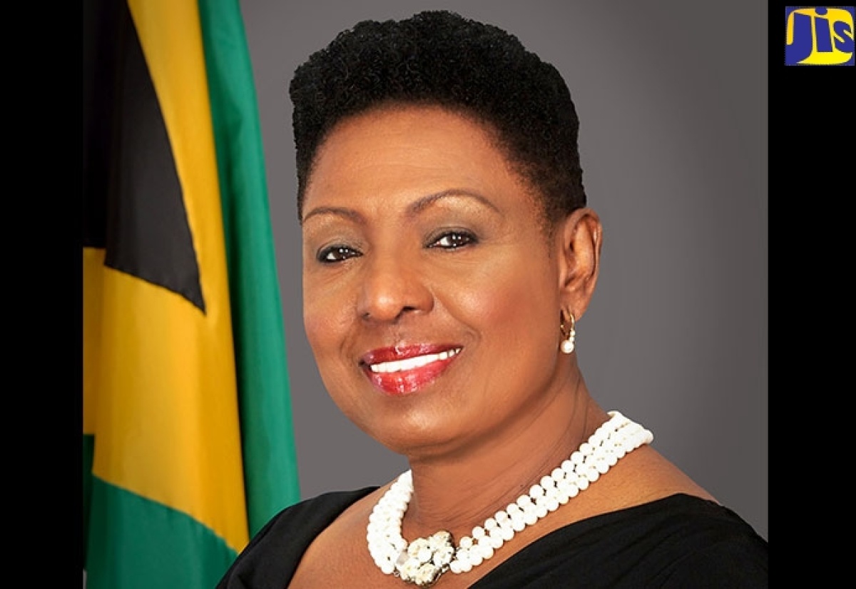 Minister of Culture, Gender, Entertainment and Sport, Hon. Olivia Grange.

