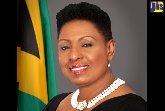 Minister of Culture, Gender, Entertainment and Sport, Hon. Olivia Grange.

