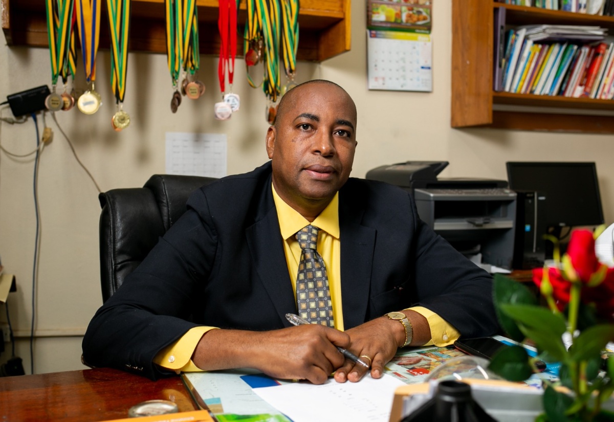Principal of Chetwood Memorial Primary School in St. James, Garvin Atkinson. 