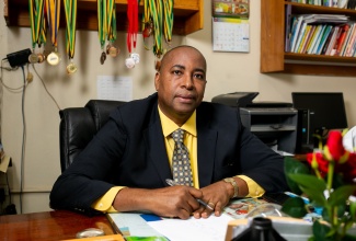 Principal of Chetwood Memorial Primary School, Garvin Atkinson. 

