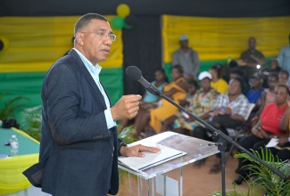 Prime Minister, Dr. the Most Hon. Andrew Holness