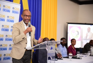 Director, Meteorological Service of Jamaica,  Evan Thompson.

