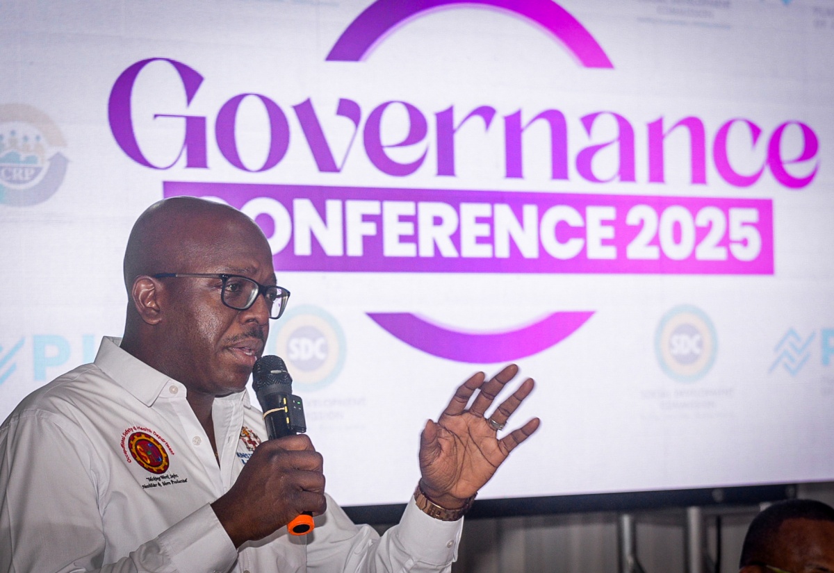 Minister of Labour and Social Security, Hon. Pearnel Charles Jr.