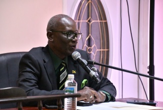 Minister of Local Government and Community Development, Hon. Desmond McKenzie

