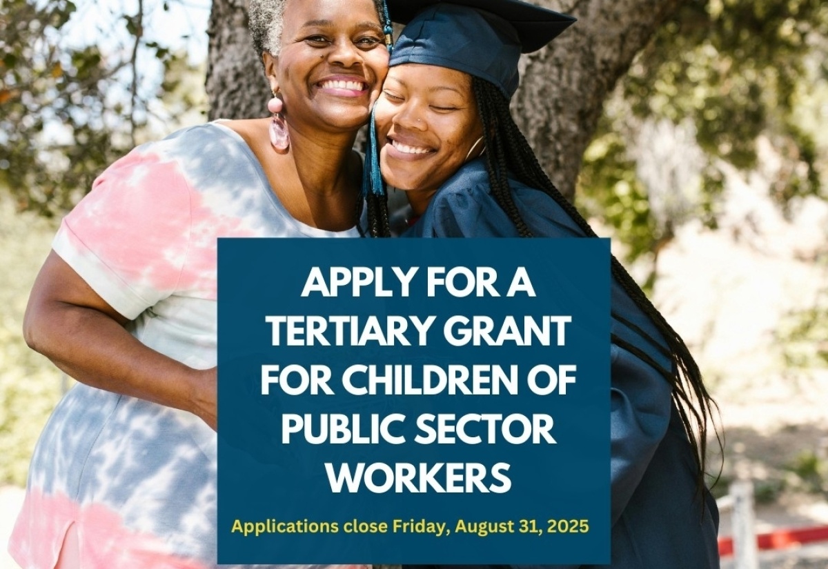 Flyer re grant for children of public sector workers